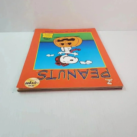 Peanuts Happy Halloween Coloring & Activity Books (Lot Of 3) Easy Tear Out Pages - Picture 15 of 16